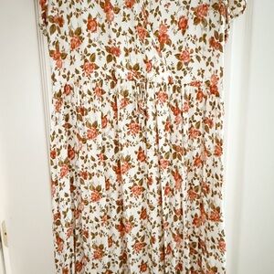 EUC Christy Dawn English Rose Dress XL